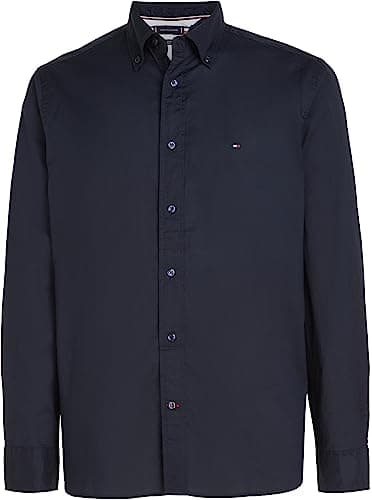 Thumbnail 4 de Tommy Hilfiger Camisa Core Flex Manga Larga Azul 🌊 3XL