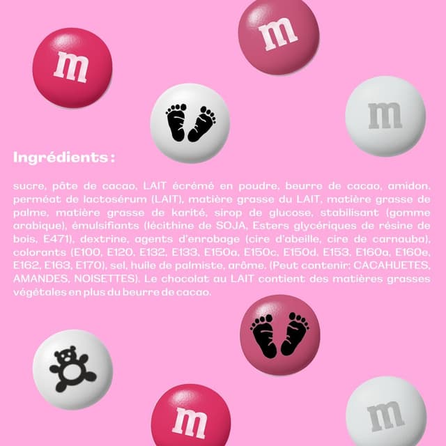 Thumbnail 5 de M&M'S pré-imprimés Naissance 1,5 kg 🍫