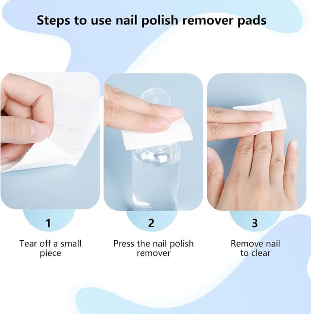 Thumbnail 3 de AiQInu Discos de Algodón para Maquillaje y Uñas 🧺 (500 pzas)