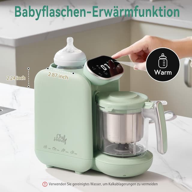Detalle 1 de chefhandy Chefhandy 5-in-1 Babynahrungszubereiter