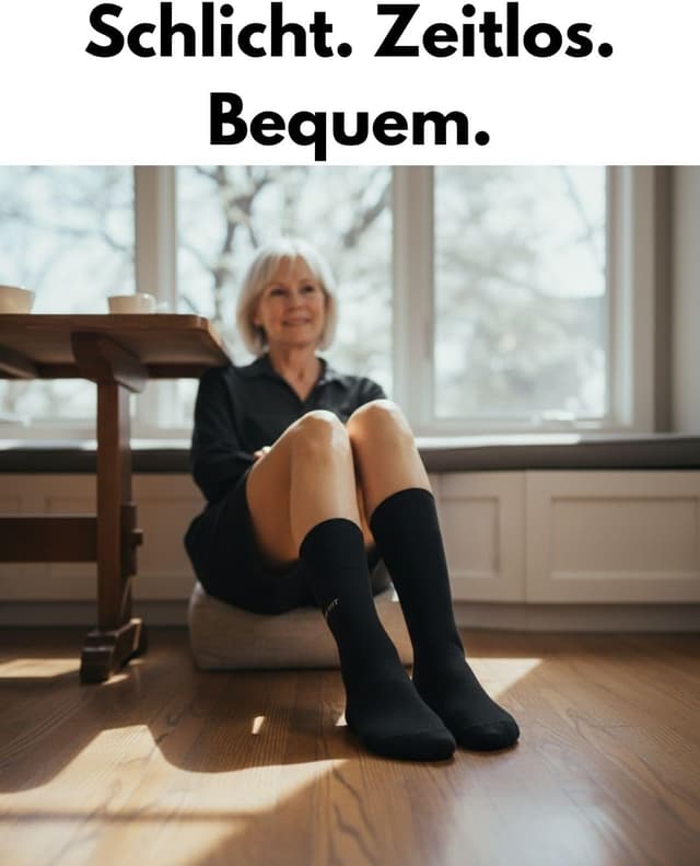 Detalle de sockenkauf24 10 Paar Comfort-Socken ohne Gummibund & ohne Naht für Damen & Herren