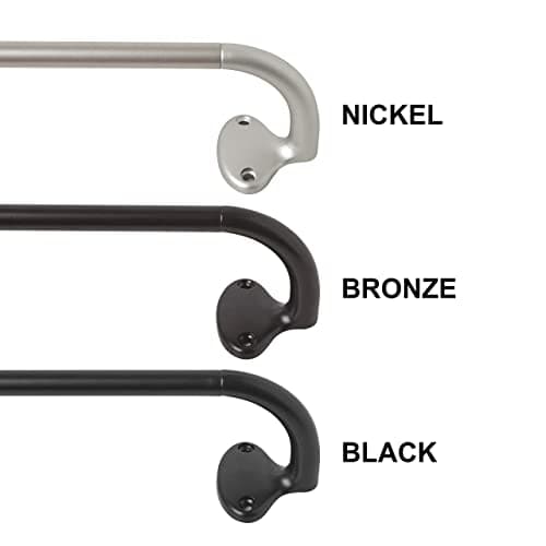 Thumbnail 5 de Amazon Basics Tringle à rideaux extensible de 122 à 224 cm – Bronze