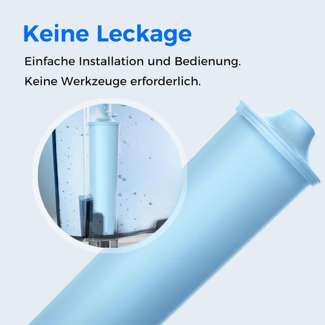 Detalle 2 de Waterdrop Ersatzwasserfilter für Blue/71312 Blue & Jura ENA/IMPRESSA (TÜV SÜD zertifiziert) – 6 Stück