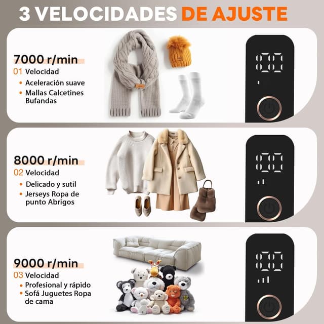 Thumbnail 5 de Ziitty Quitapelusas Eléctrico Quita Pelusas