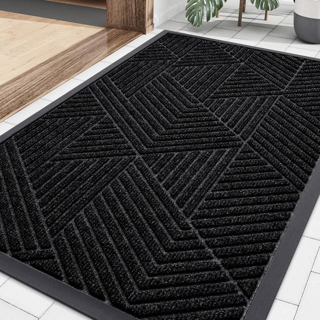 Imagen de Smiry Irregular Triangle Doormat 29.5x17 🧽 en OfertitasTOP