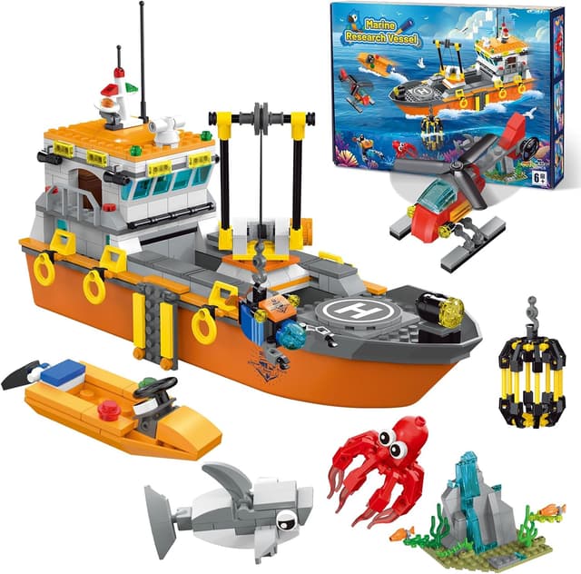 Imagen de kiothdre City Forschungsschiff 511 Teile 🚢 en OfertitasTOP