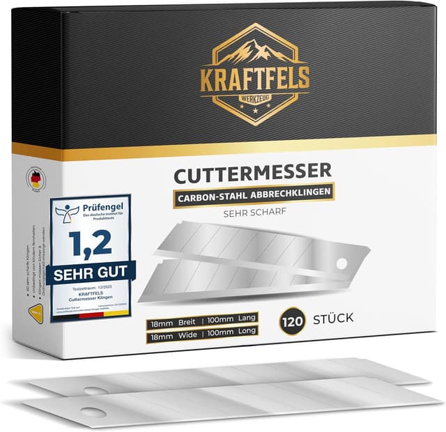 Detalle de 18 mm Cuttermesser Klingen, SK5 Set