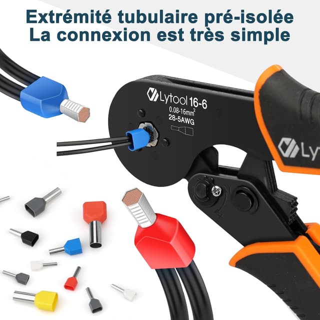 Thumbnail 5 de Lot d’embouts de câblage double 0,5 à 10 mm²