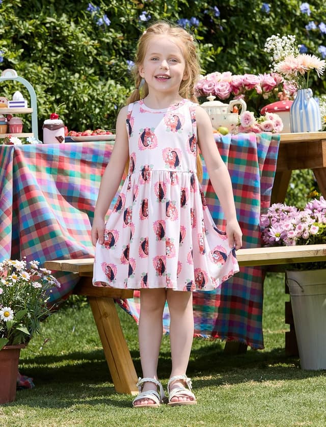 Detalle 1 de Disney Princess Toddler Dress 2-Pack, 2-13