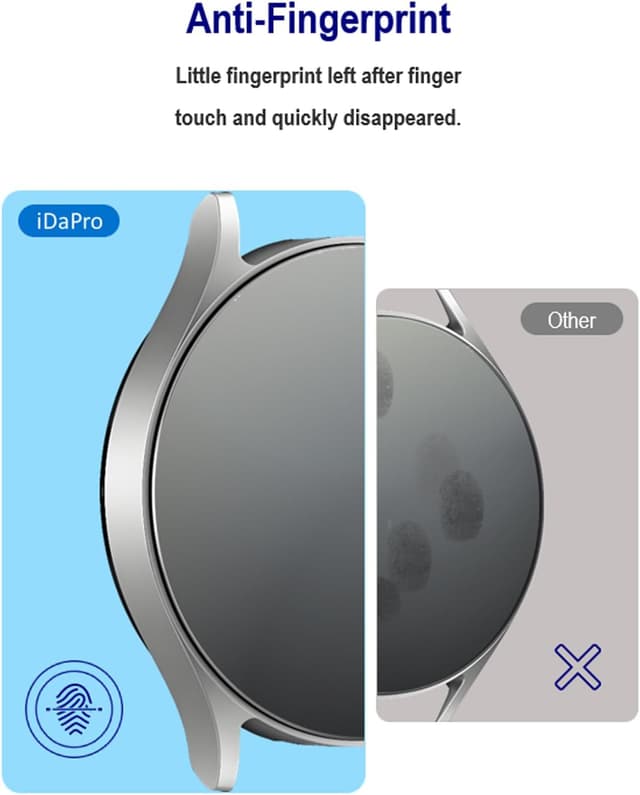 Detalle 1 de iDaPro Fossil Gen 5 screen protector 4 pack