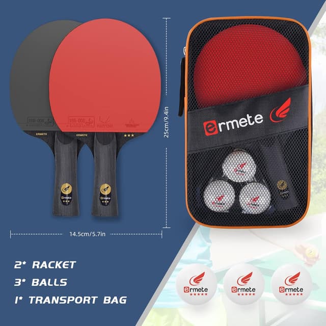 Thumbnail 5 de Ermete Tischtennis Profi Set