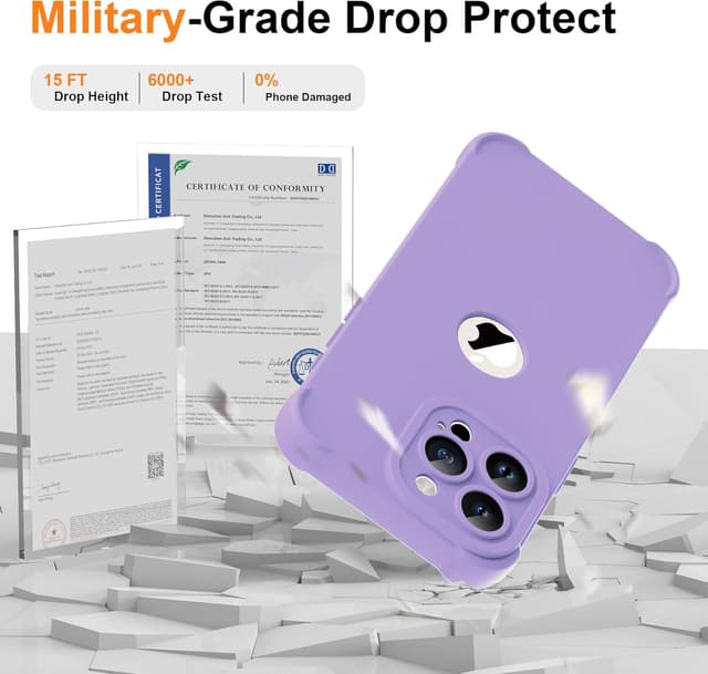 Detalle 2 de iPhone 15 Pro Max case 6.7 inch, lilac