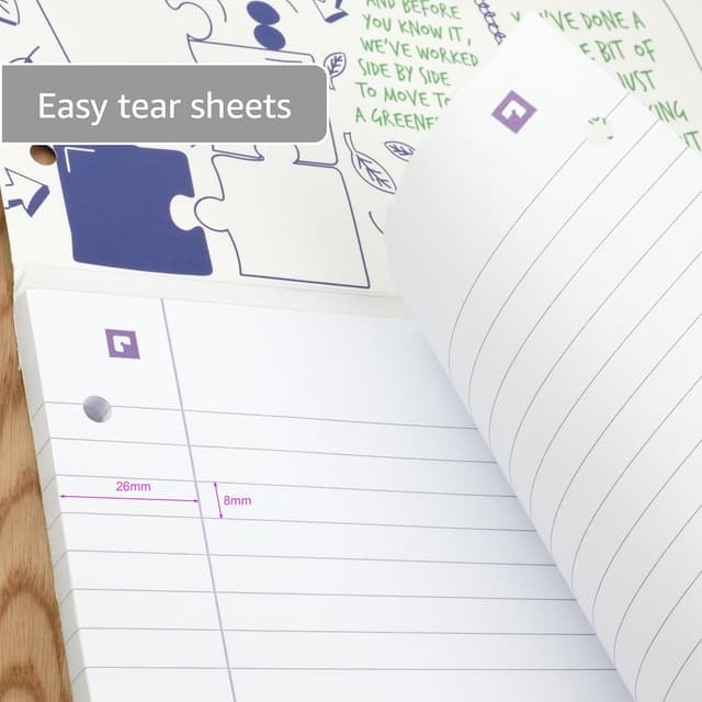 Thumbnail 4 de Oxford Campus A4 Refill Pad 140 Pages