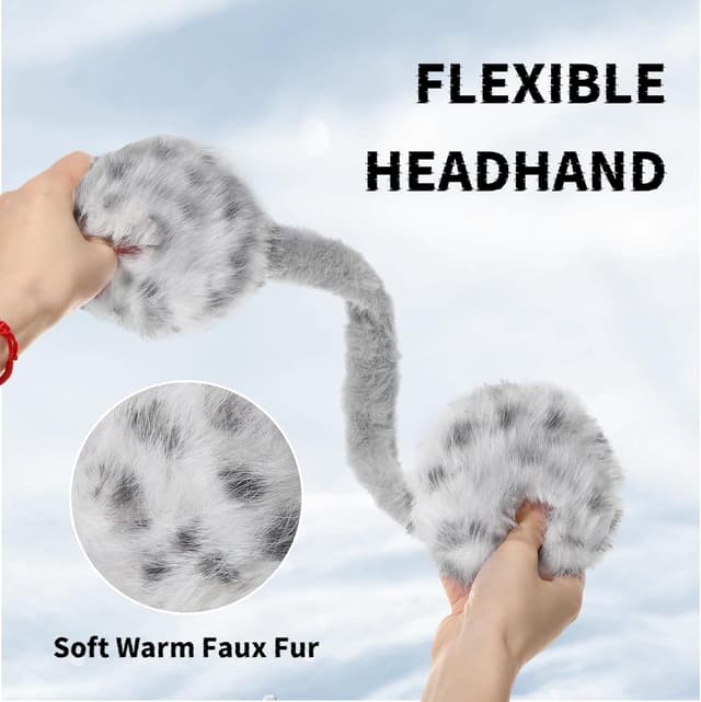 Detalle 1 de Cache-oreilles fausse fourrure 93 g