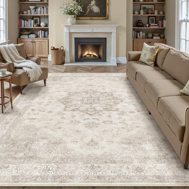 Imagen de PureCozy Vintage Beige Rug 300x400cm en OfertitasTOP