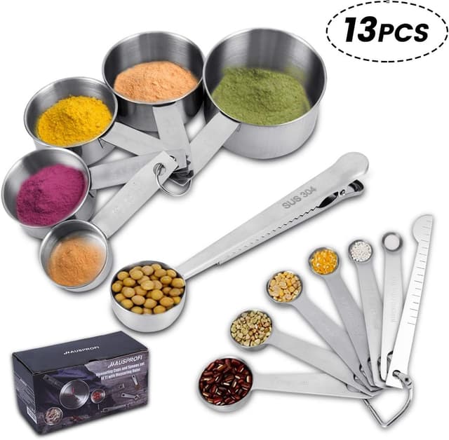 Thumbnail 6 de HAUSPROFI Measuring Cups and Spoons Set 13-piece