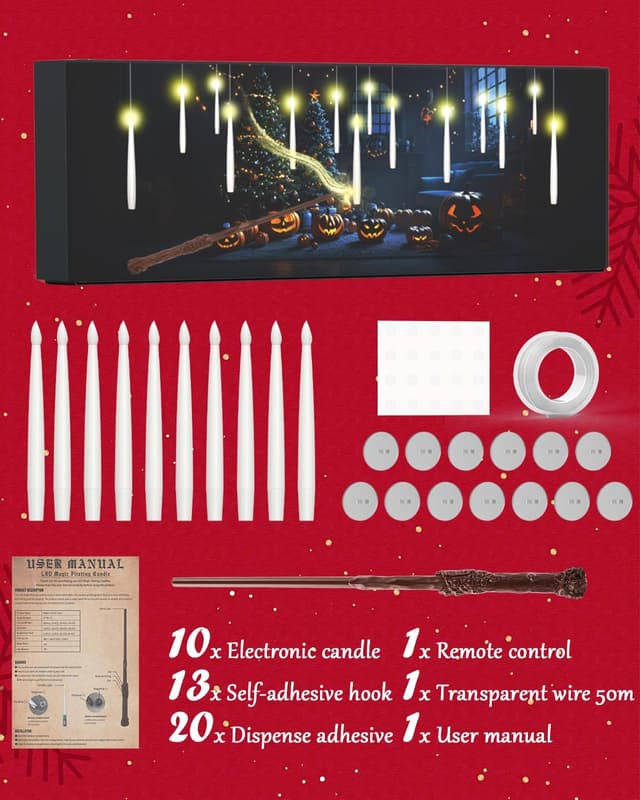 Thumbnail 6 de Bougie LED Flottante Set 10pcs