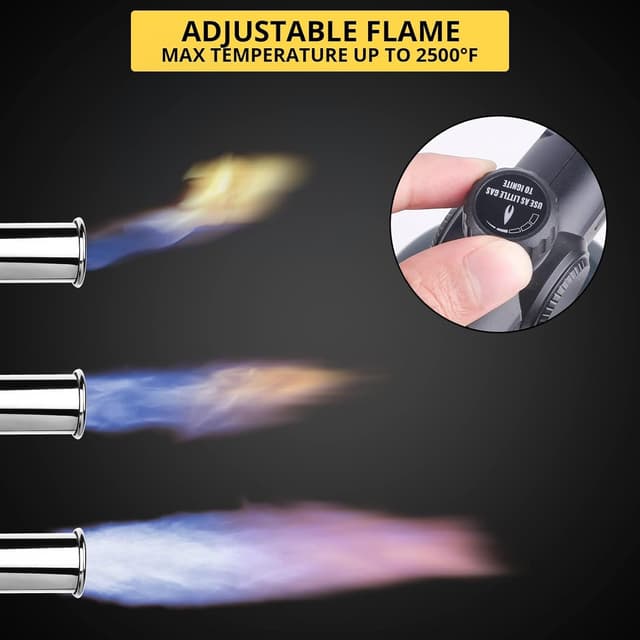 Thumbnail 1 de TBTeek Powerful Cooking Torch 2500°F