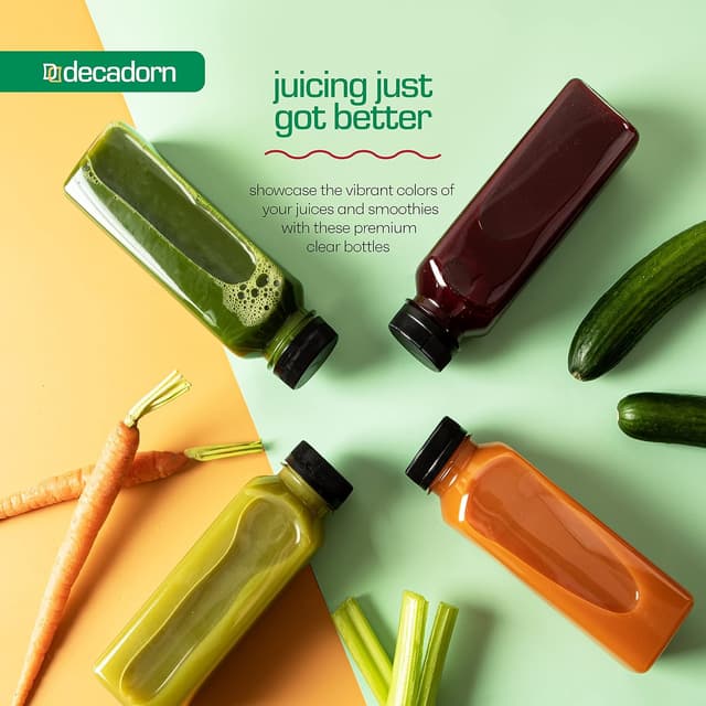Thumbnail 5 de DECADORN 12oz Juice Bottles 🥤