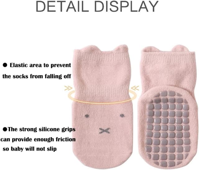 Thumbnail 4 de Exemaba Baby Socks with Grips 5 Pairs