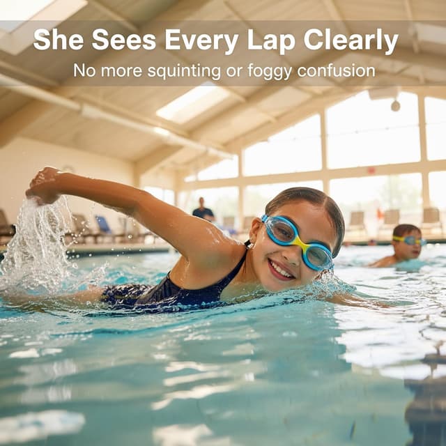 Thumbnail 4 de Seaflar Occhialini nuoto bambini HD