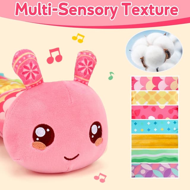 Thumbnail 3 de Caterpillar Sensory Musical Toy 50cm
