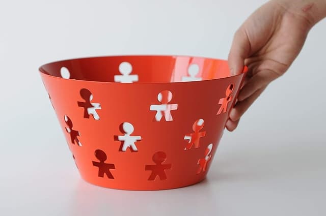 Thumbnail 1 de GIROTONDO Cesto redondo acero inox 23 cm