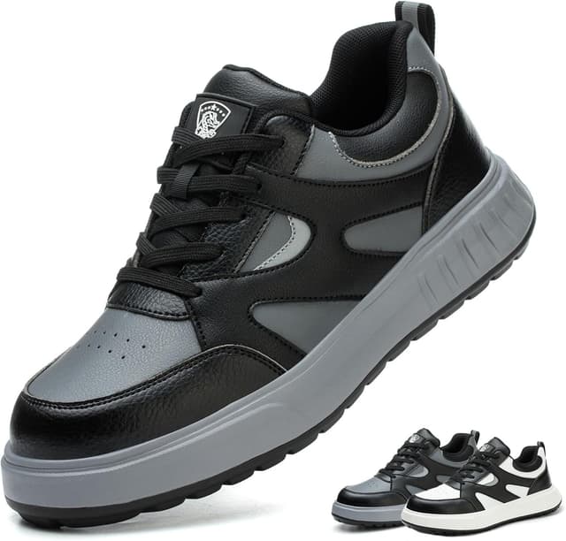 Detalle de Scarpe antinfortunistiche uomo/donna leggere con punta in acciaio e suola antiforo in Kevlar