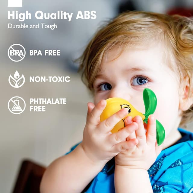 Detalle de hahaland Baby Montessori Stacking Cups & Flower Pots Playset (18pcs) for 18+ Months