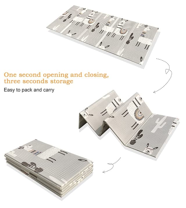 Detalle de Faltbare Baby-Spielmatte aus XPE, 150 x 200