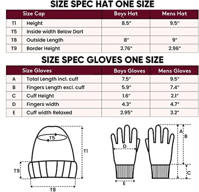 Thumbnail 6 de Ultra Game Youth NBA Official Super Soft Winter Beanie with Touch Screen Gloves