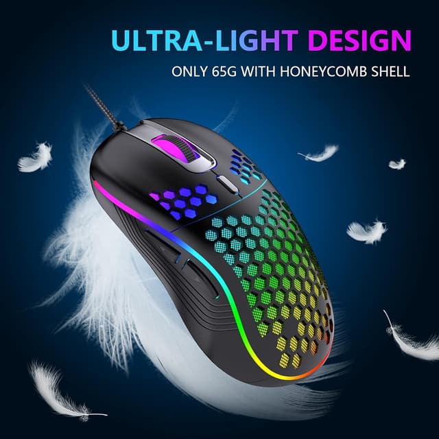 Detalle 2 de RedThunder 60% ensemble gamer AZERTY 62 touches