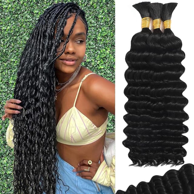 Imagen de Curly Boho Braids Hair 20in 110g ๐โ en OfertitasTOP