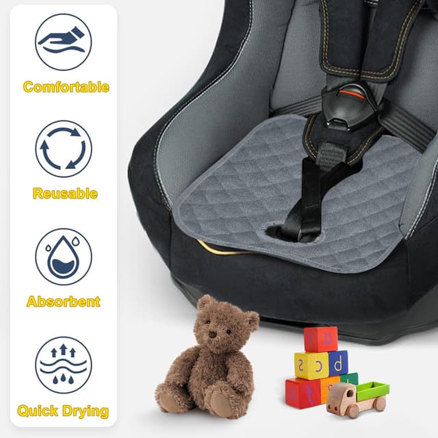 Detalle de mwellewm Baby Car Seat Protectors 2 pack