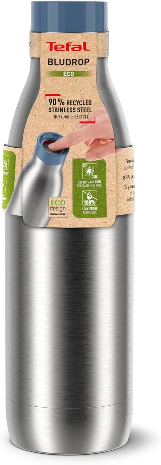 Thumbnail 6 de Tefal Bludrop ECO Botella de Acero Reutilizable y Hermética 🥤