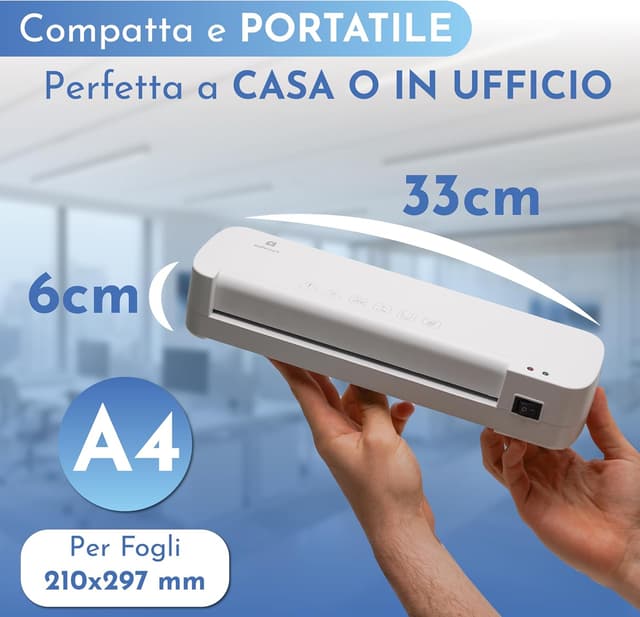 Detalle 2 de Plastificatrice A4 ADVNET 200W