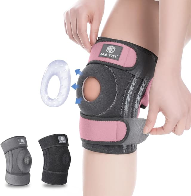 Detalle de MAYKI Knee Brace with Patella Gel Pad 1 PCS 🩺