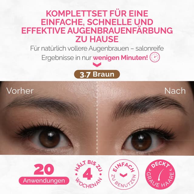 Detalle 2 de RB RENATA BEAUTY Augenbrauenfarbe 4 Wochen đ