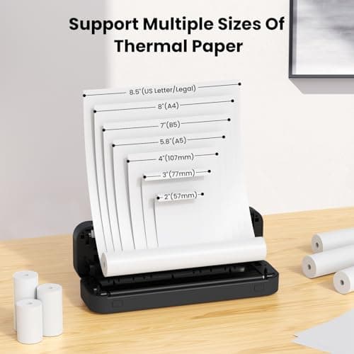 Detalle 2 de ByteCintia A4 Impresora portátil