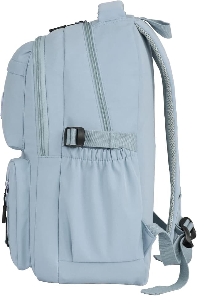 Detalle de Fioretto Lightweight School Backpack for Women – 14-inch laptop rucksack with anti-theft back pocket