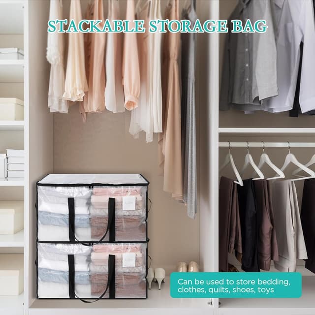 Thumbnail 5 de AiQInu 2 Pezzi Borse Trasloco 72 L