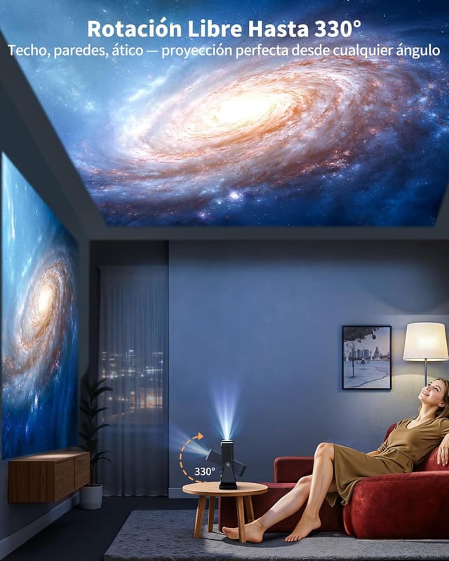 Thumbnail 5 de Proyector 4K Proyector Portátil 1080P FHD HDR10 📽