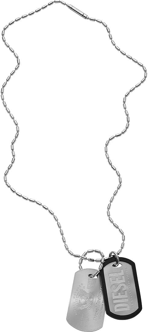 Detalle de Diesel DX1553040 Herrenkette aus Edelstahl