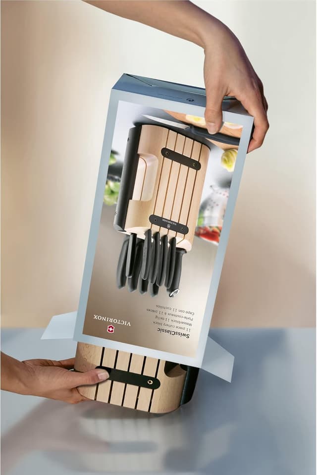 Thumbnail 4 de Victorinox Swiss Classic Juego de 11 Cuchillos con Soporte de Madera🔪