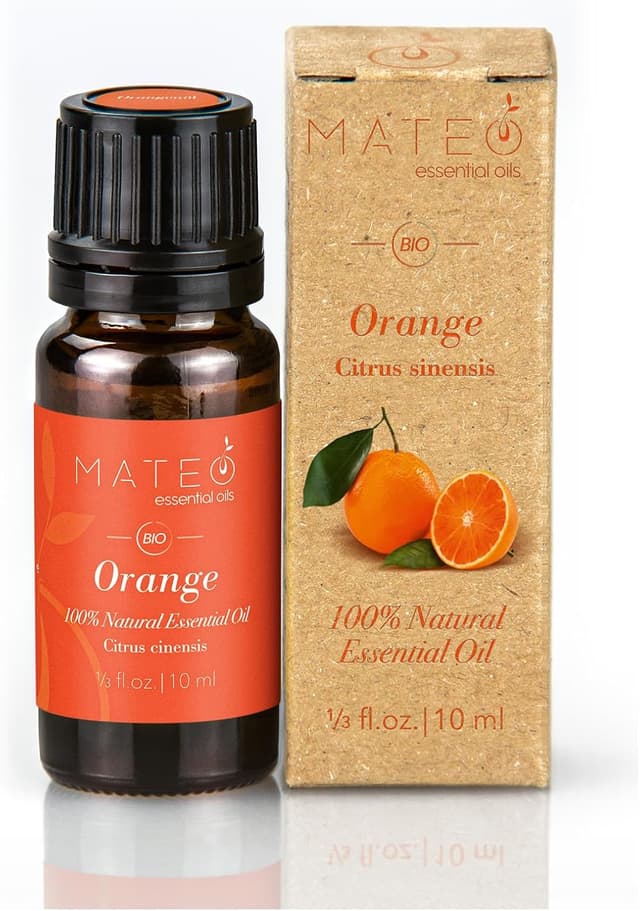 Detalle de MateoEssentialOils Olio Essenziale di Arancio Dolce 100% puro e naturale da 10 ml