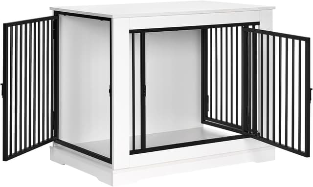 Imagen de BEWISHOME EMGL03W Jaula para perros 81 cm en OfertitasTOP