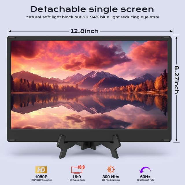 Thumbnail 2 de UK BONITOYS 14" Laptop Screen Extender FHD