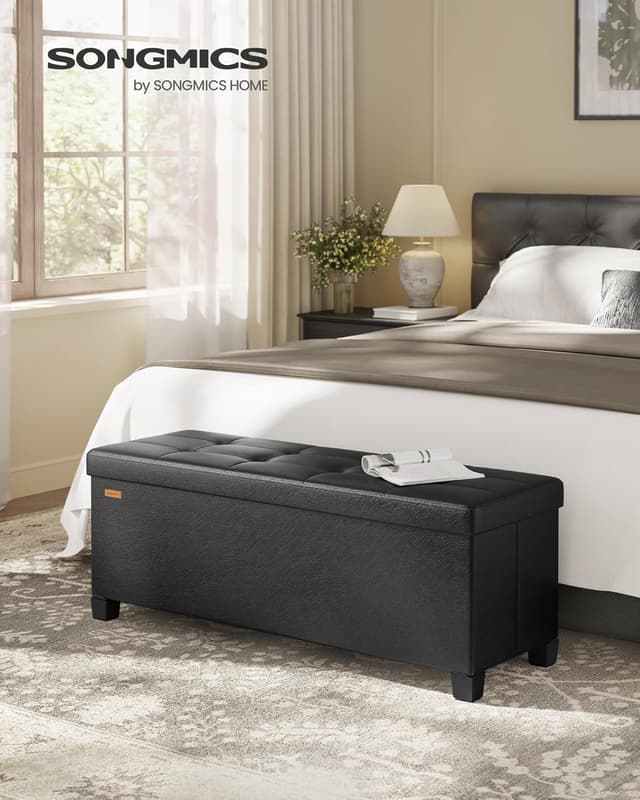 Thumbnail 1 de SONGMICS LSF0514B02 Pouf contenitore 112 L