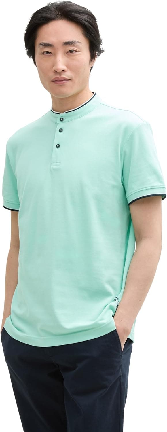 Detalle de Polo uomo Tom Tailor 1045705 a maniche corte