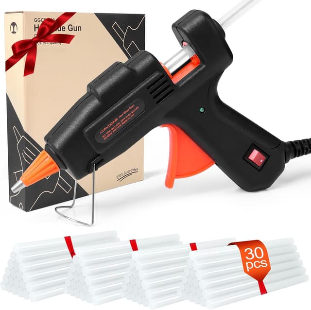 Detalle de MAXDONE 20W Heißklebepistole mit 30 Sticks